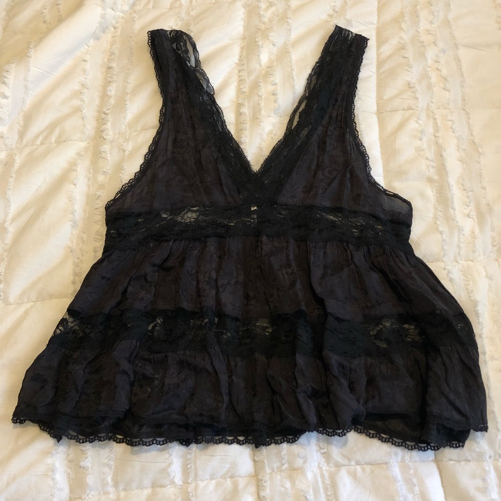 Free People Lace Top